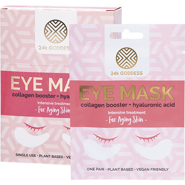 24K Goddess Eye Mask for Aging Skin Single Use 10x1pk