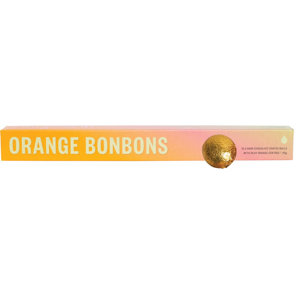 Loving Earth Bonbons Orange Dark Chocolate with Silky Orange Centres 115g