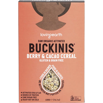 Loving Earth Buckinis Berry & Cacao Cereal 400g