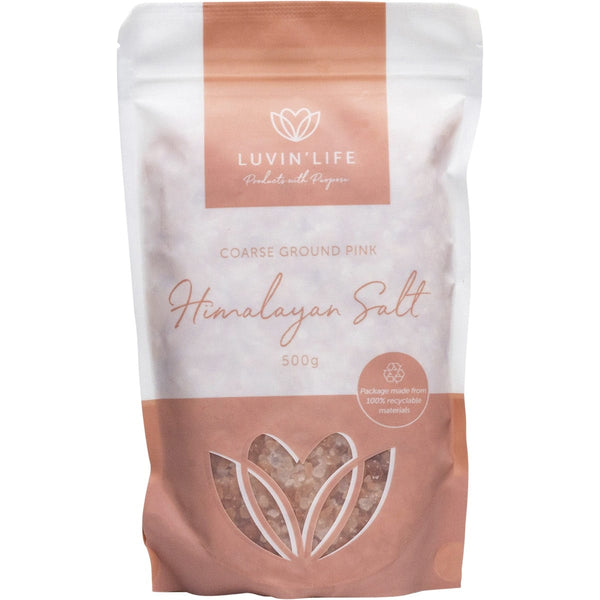 Luvin Life Himalayan Salt Coarse 500g