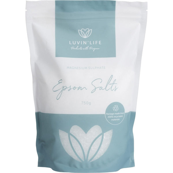 Luvin Life Epsom Salts Magnesium Sulphate 750g