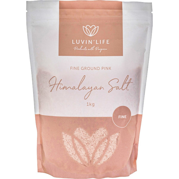 Luvin Life Himalayan Salt Fine 1kg