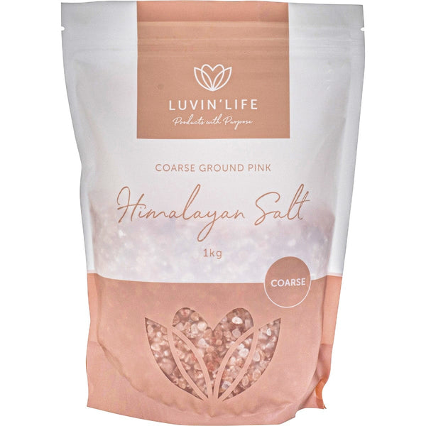 Luvin Life Himalayan Salt Coarse 1kg