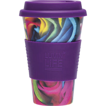 Luvin Life Bamboo Cup Rose 430ml