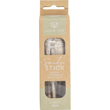 Luvin Life Smudge Stick White Sage Mini 12cm 1