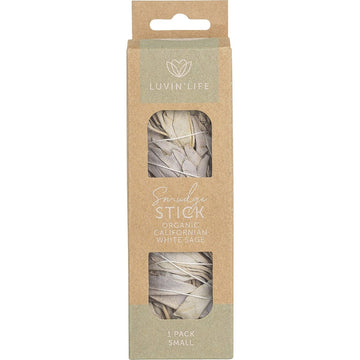 Luvin Life Smudge Stick White Sage Small 16cm 1