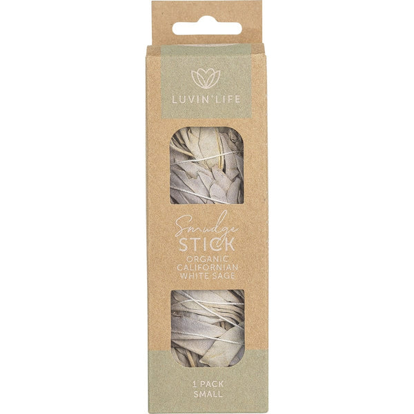 Luvin Life Smudge Stick White Sage Small 16cm 1