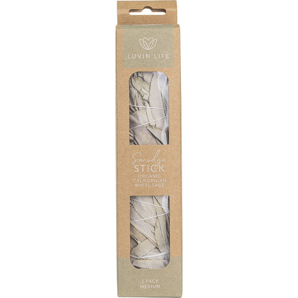Luvin Life Smudge Stick White Sage Medium 20cm 1