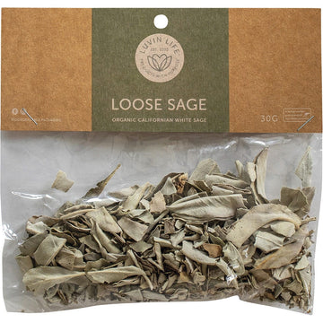 Luvin Life Loose Sage White Sage Organic Californian 30g