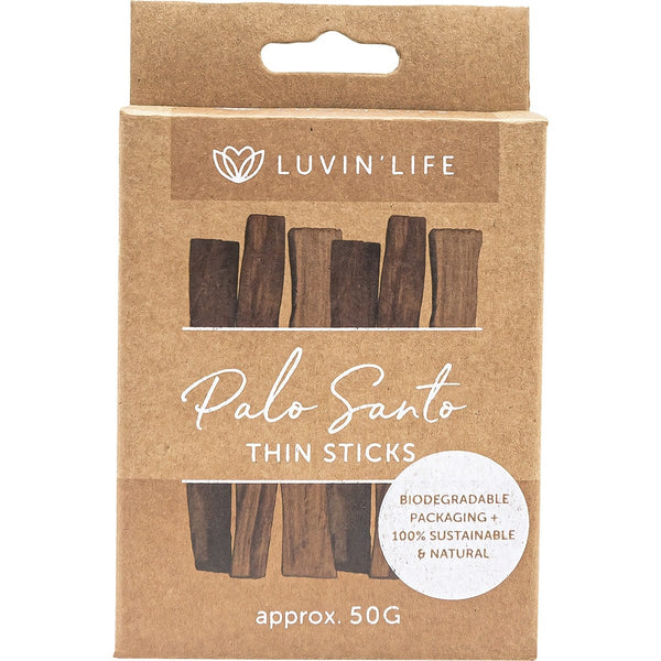 Luvin Life Palo Santo Thin Sticks 50g