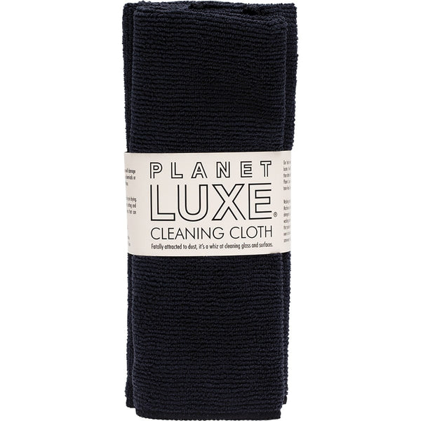 Planet Luxe Cleaning Cloth Black 2pk