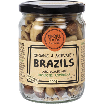 Mindful Foods Brazil Nuts Organic & Activated 300g