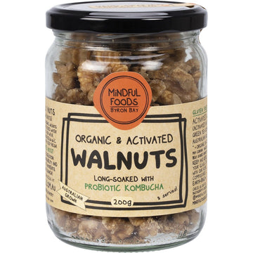 Mindful Foods Walnuts Organic & Activated 200g
