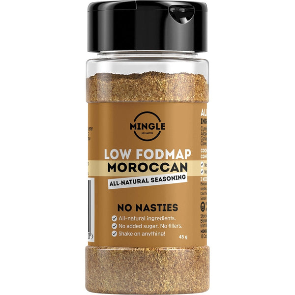 Mingle Natural Seasoning Blend Rockin' Moroccan Low FODMAP 10x45g