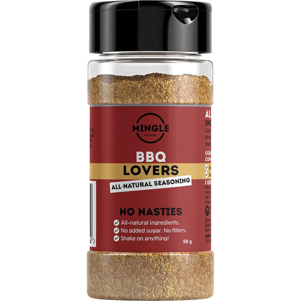 Mingle Natural Seasoning Blend Backyard Barbeque 10x50g