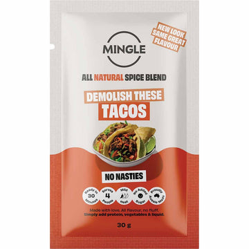 Mingle Natural Seasoning Blend Tacos 12x30g