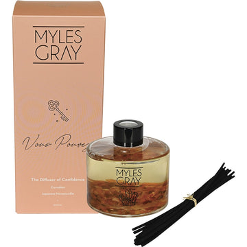 Myles Gray Crystal Infused Reed Diffuser Japanese Honeysuckle 200ml