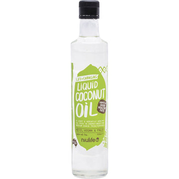 Niulife Liquid Coconut Oil 6x500ml