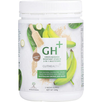 Natural Evolution GH+ Green Banana Resistant Starch 3-in-1 Multifibre 400g