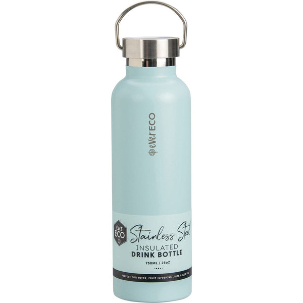 Ever Eco Insulated Stainless Steel Bottle Positano Blue 750ml