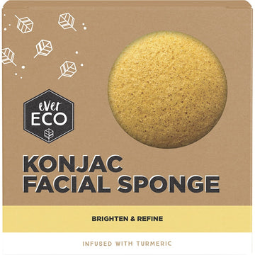 Ever Eco Konjac Facial Sponge Turmeric