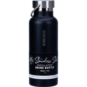 Ever Eco Insulated Stainless Steel Bottle Onyx 500ml