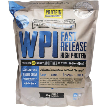 Protein Supplies Australia WPI Whey Protein Isolate Pure 3kg