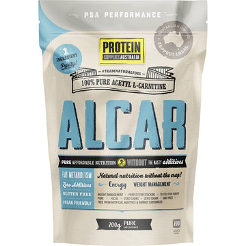 Protein Supplies Australia Alcar Acetyl L-Carnitine Pure 200g
