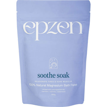 Epzen Magnesium Bath Flakes Soothe Soak 500g