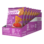 Quest Nutrition, Tortilla Style Protein Chips, Spicy Sweet Chili, 6 Bags, 1.1 oz (32 g) Each