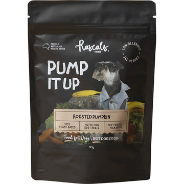 Rascals Treats Dog Treats Pump It Up Pumpkin 5x125g