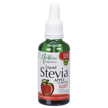 Nirvana Organics Liquid Stevia Apple 50ml