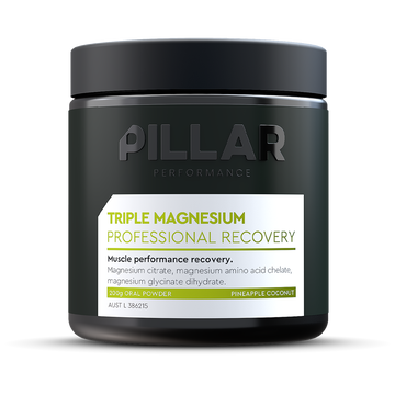Pillar Performance Triple Magnesium Powder - Pineapple Coconut - 200g