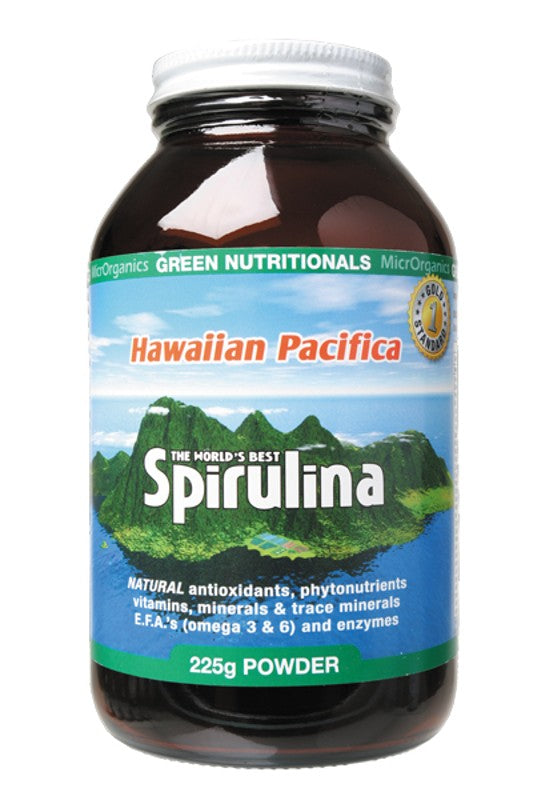 Green Nutritionals Hawaiian Pacifica Spirulina Powder 225g