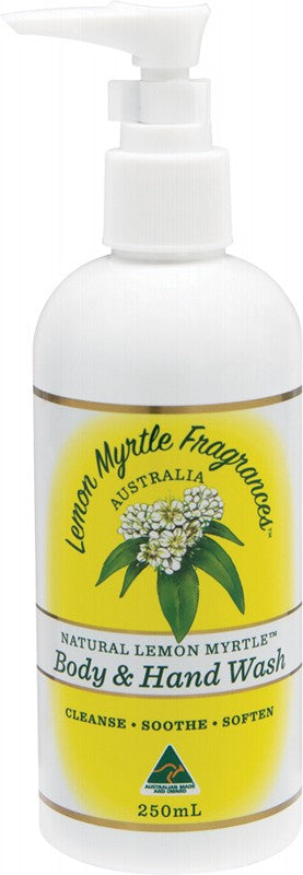 Lemon Myrtle Fragrances Hand & Body Wash 250ml