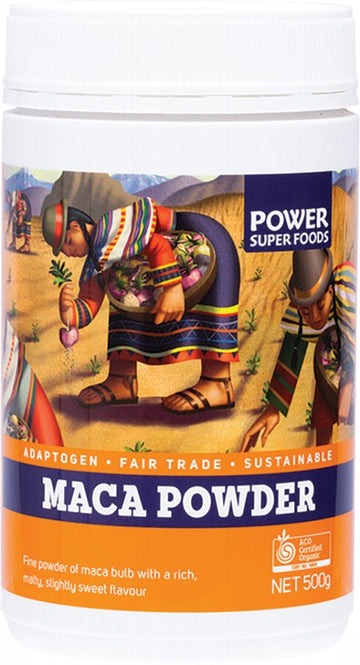 Power Super Foods Maca Powder The Origin Series Tub 500g