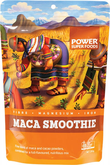 Power Super Foods Maca Smoothie The Origin Series Maca & Cacao 200g