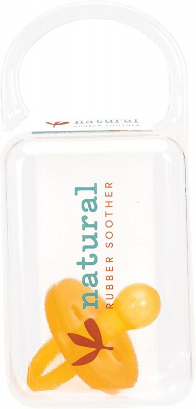 Natural Rubber Soothers Soother Medium Rounded 3-6 mths