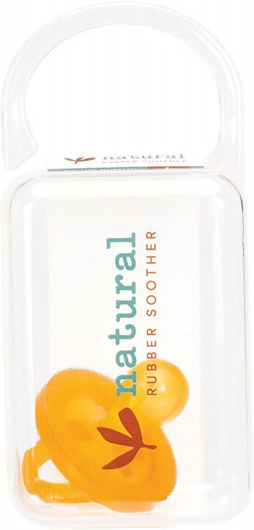 Natural Rubber Soothers Soother Large Rounded 6 mths +