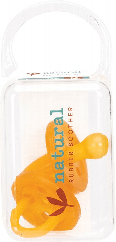 Natural Rubber Soothers Soother Twin Pack Medium Rounded 3-6 mths 2pk