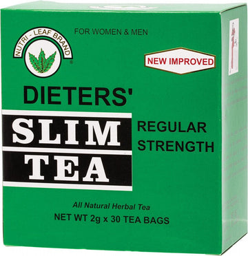 Nutri-Leaf Herbal Tea Bags Slim Tea Regular 30pk
