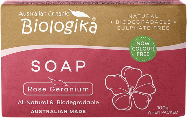 BIOLOGIKA Soap  Rose Geranium 100g