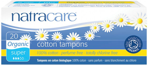 Natracare Tampons (Non-Applicator) Super 20pk