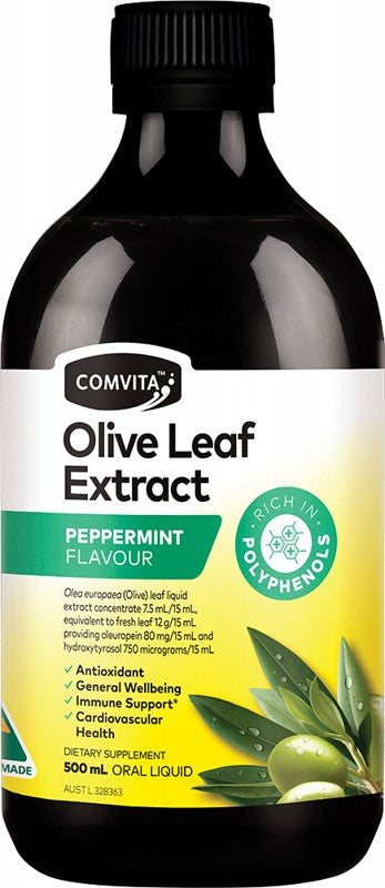 Comvita Olive Leaf Extract Peppermint 500ml