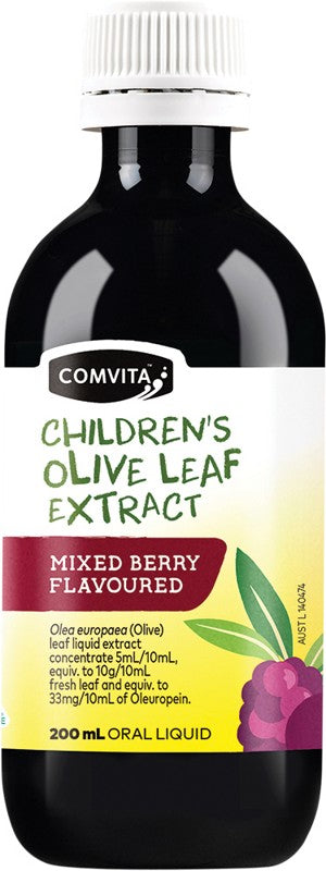 Comvita Olive Leaf Extract Children's Mixed Berry 200ml