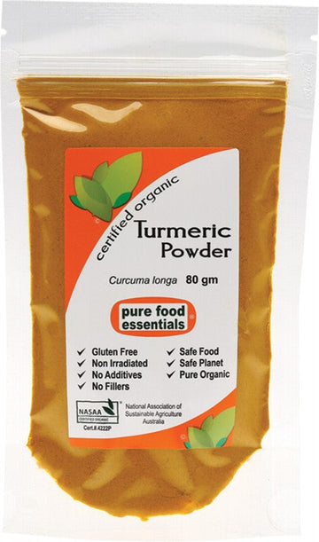 PURE FOOD ESSENTIALS Spices  Turmeric Powder 80g