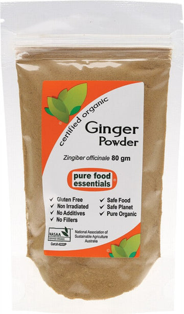 PURE FOOD ESSENTIALS Spices  Ginger Powder 80g