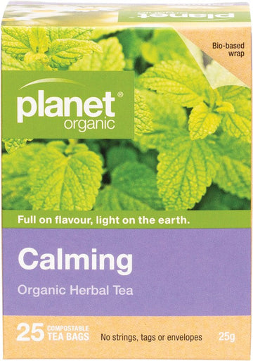 Planet Organic Herbal Tea Bags Calming 25pk