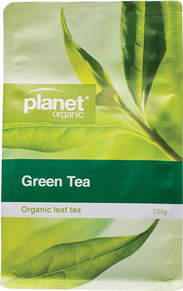 Planet Organic Herbal Loose Leaf Tea Green Tea 125g