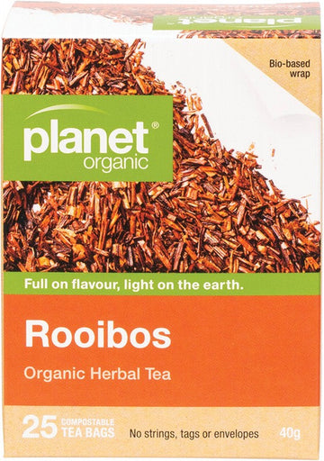 Planet Organic Herbal Tea Bags Rooibos 25pk
